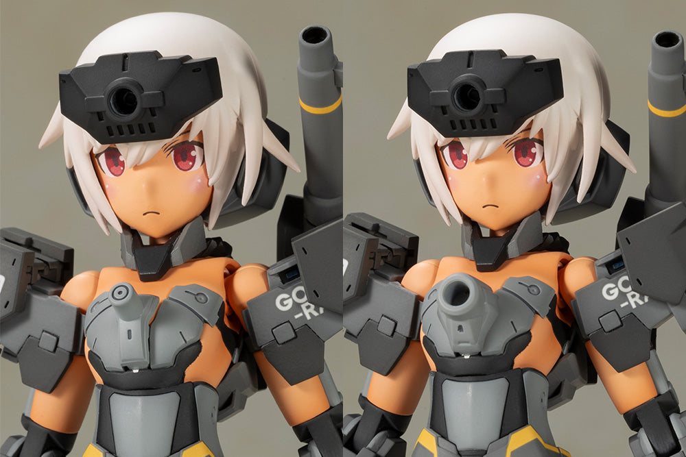Kotobukiya Frame Arms Girl - Gourai-Kai (Black) with FGM148 Type Anti-tank Missile [Model Kit]