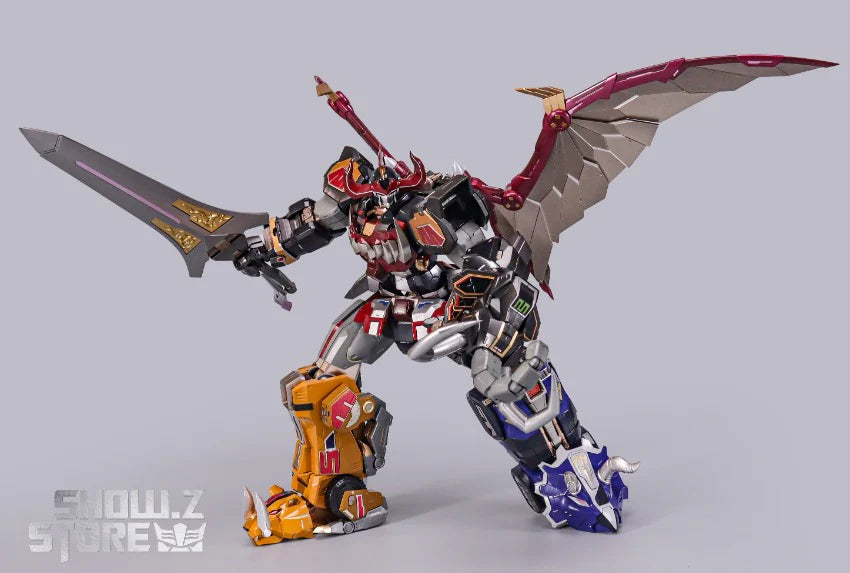 Exploding Model Mighty Morphin Power Rangers Megazord ZL-01 Mythical Beast Combined