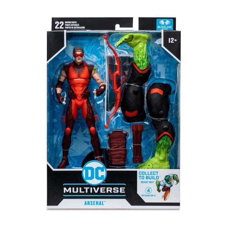 [BUNDLE] McFarlane Toys DC Multiverse Titans Set (Beast Boy Build-A) 5 Figures