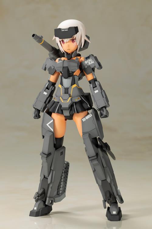 Kotobukiya Frame Arms Girl - Gourai-Kai (Black) with FGM148 Type Anti-tank Missile [Model Kit]