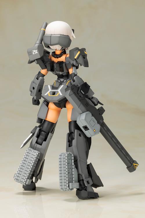 Kotobukiya Frame Arms Girl - Gourai-Kai (Black) with FGM148 Type Anti-tank Missile [Model Kit]