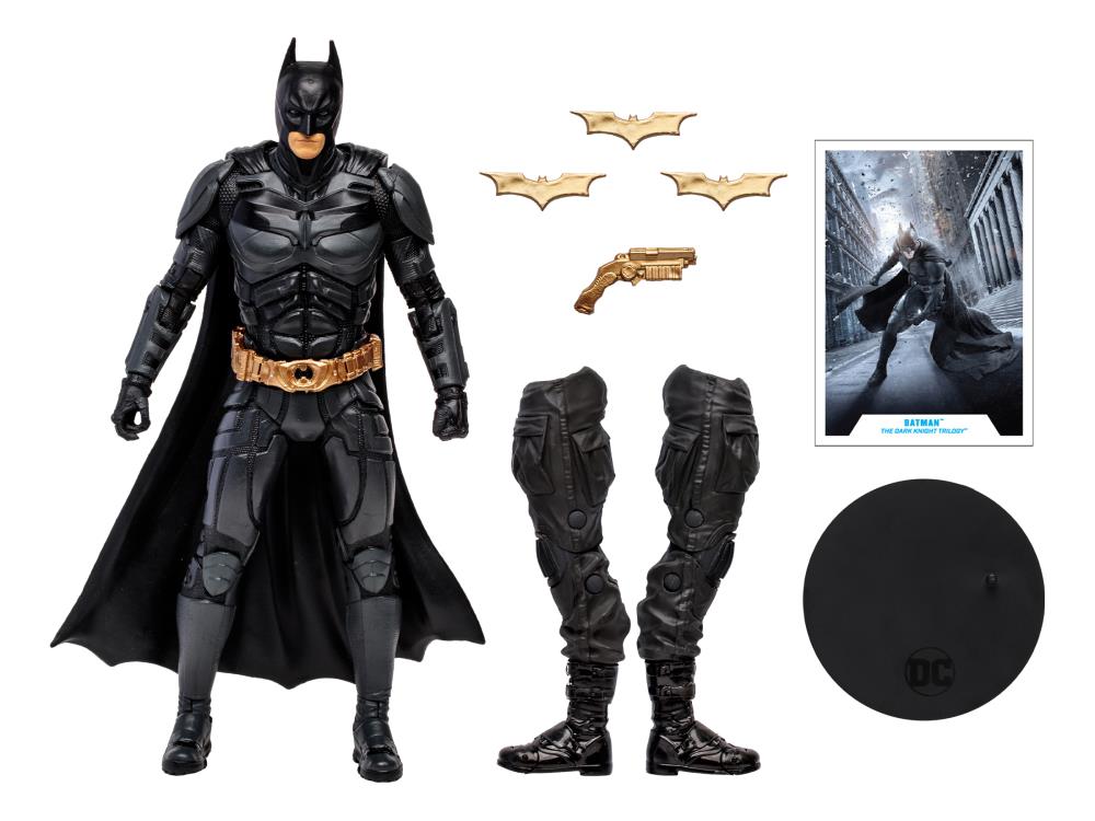 [BUNDLE] McFarlane Toys DC Multiverse The Dark Knight Trilogy Batman + Joker + Batmobeast