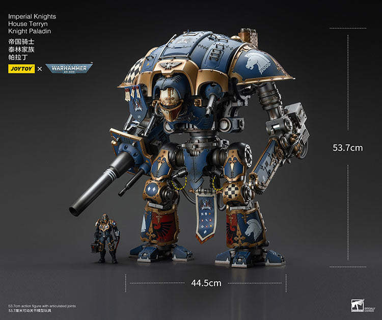 Joytoy 1/18 Warhammer 40k Imperial Knights House Terryn Knight Paladin