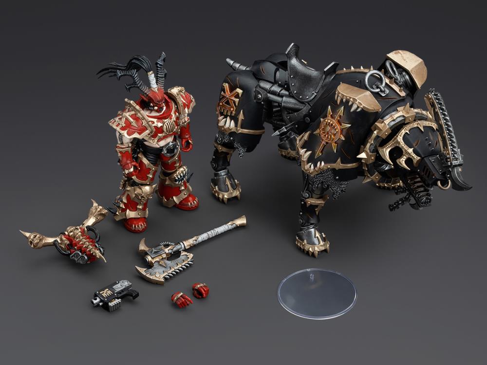 Joytoy 1/18 Warhammer 40k World Eaters - Lord Invocatus [Dented Box]