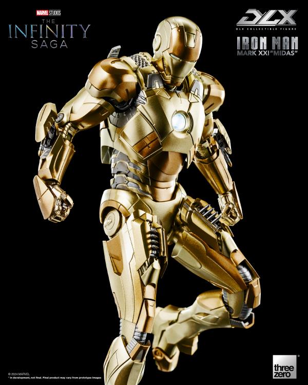Threezero DLX Marvel Infinity Saga - Iron Man Mark 21 Midas