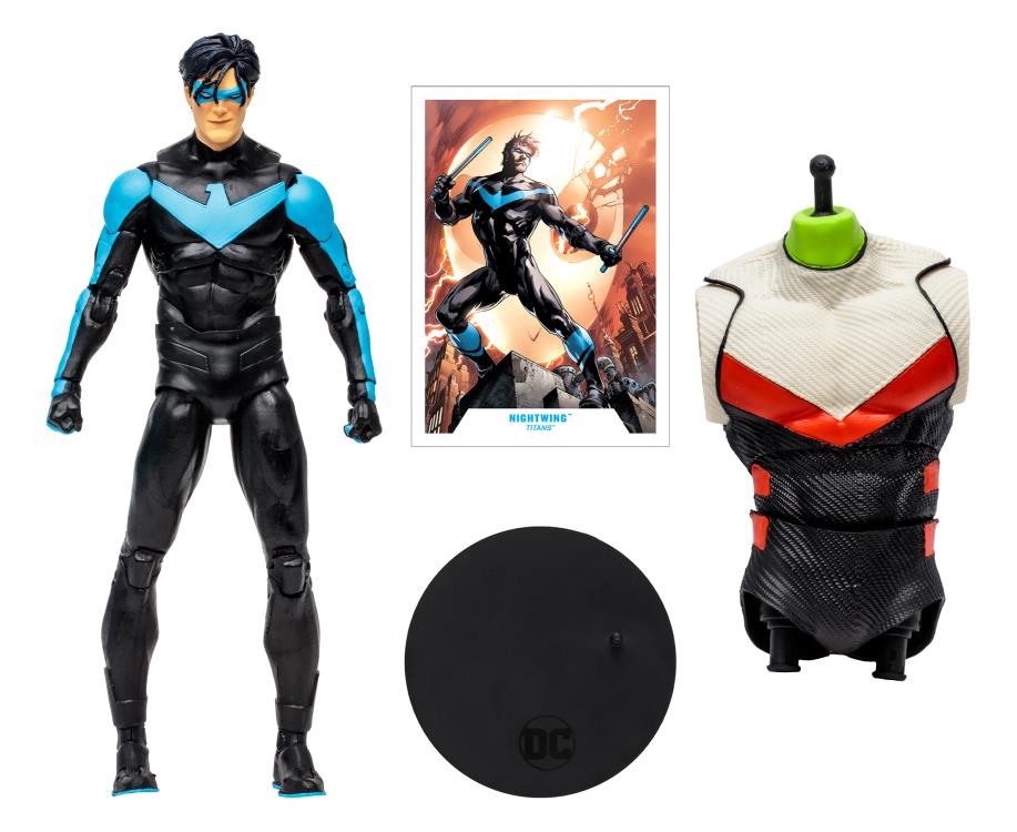 [BUNDLE] McFarlane Toys DC Multiverse Titans Set (Beast Boy Build-A) 5 Figures
