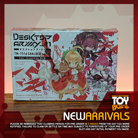 Megahouse Desktop Army Fate/Grand Order Volume 2 - #1 Saber/Nero Claudius ONLY [Model Kit]