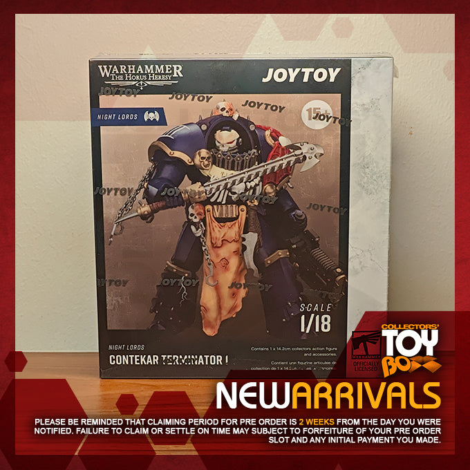 Joytoy 1/18 Warhammer The Horus Heresy Night Lords - Contekar Terminator 1