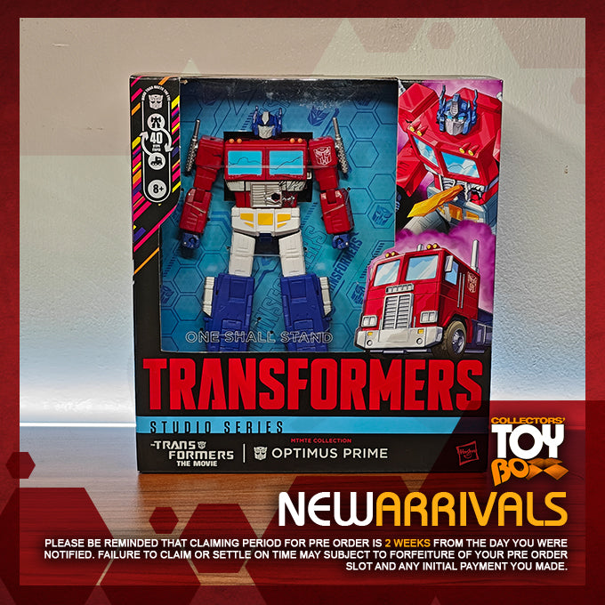 Hasbro Transformers Studio Series MTMTE Collection Transformers The Movie - Leader Class Optimus Prime