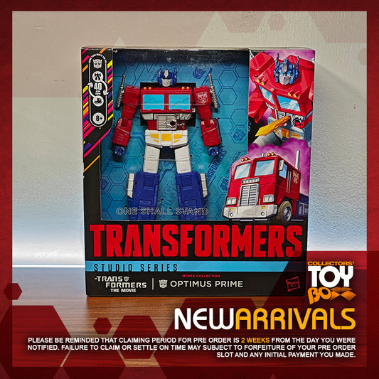 Hasbro Transformers Studio Series MTMTE Collection Transformers The Movie - Leader Class Optimus Prime
