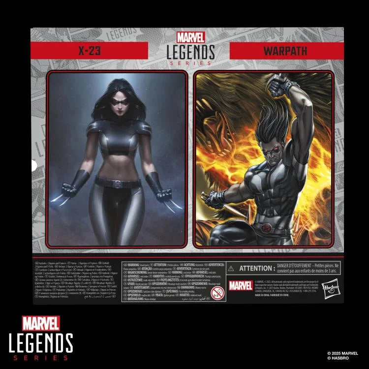 Marvel Legends X-Force X-23 and Warpath 2 Pack