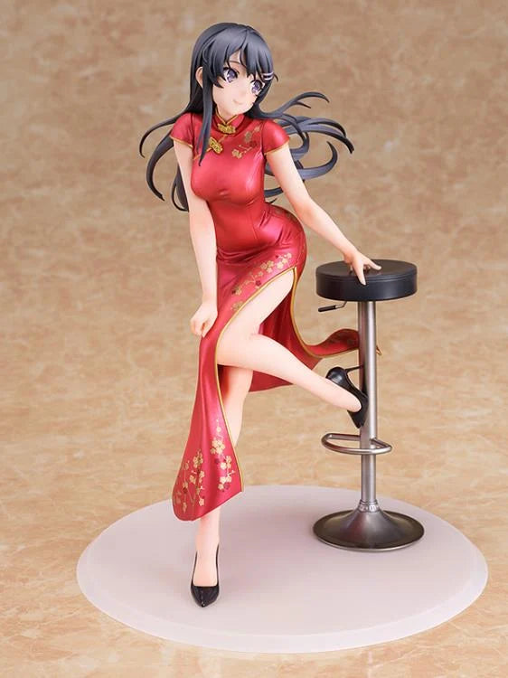 Wing 1/7 Rascal Does Not Dream Of Bunny Girl Senpai Mai Sakurajima Chinese Dress Version