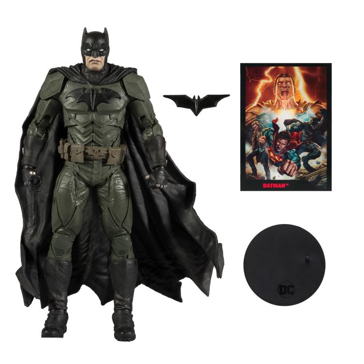 [BUNDLE] McFarlane Toys DC Direct Page Punchers Black Adam - Batman + Batman Line Art Variant