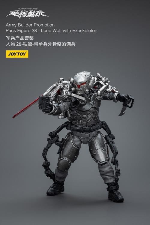 Joytoy 1/18 Army Builder Promotion Pack Figure 28 - Lone Wolf with Exoskeleton