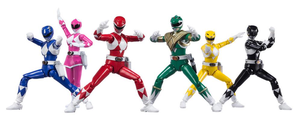 Shodo Super Kyoryu Sentai Zyuranger Mighty Morphin Power Rangers Set