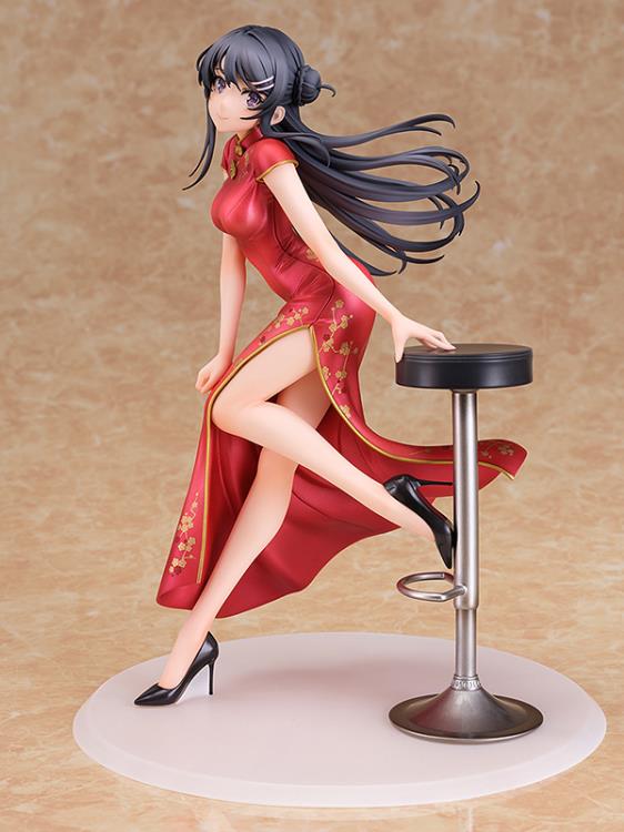 Wing 1/7 Rascal Does Not Dream Of Bunny Girl Senpai Mai Sakurajima Chinese Dress Version