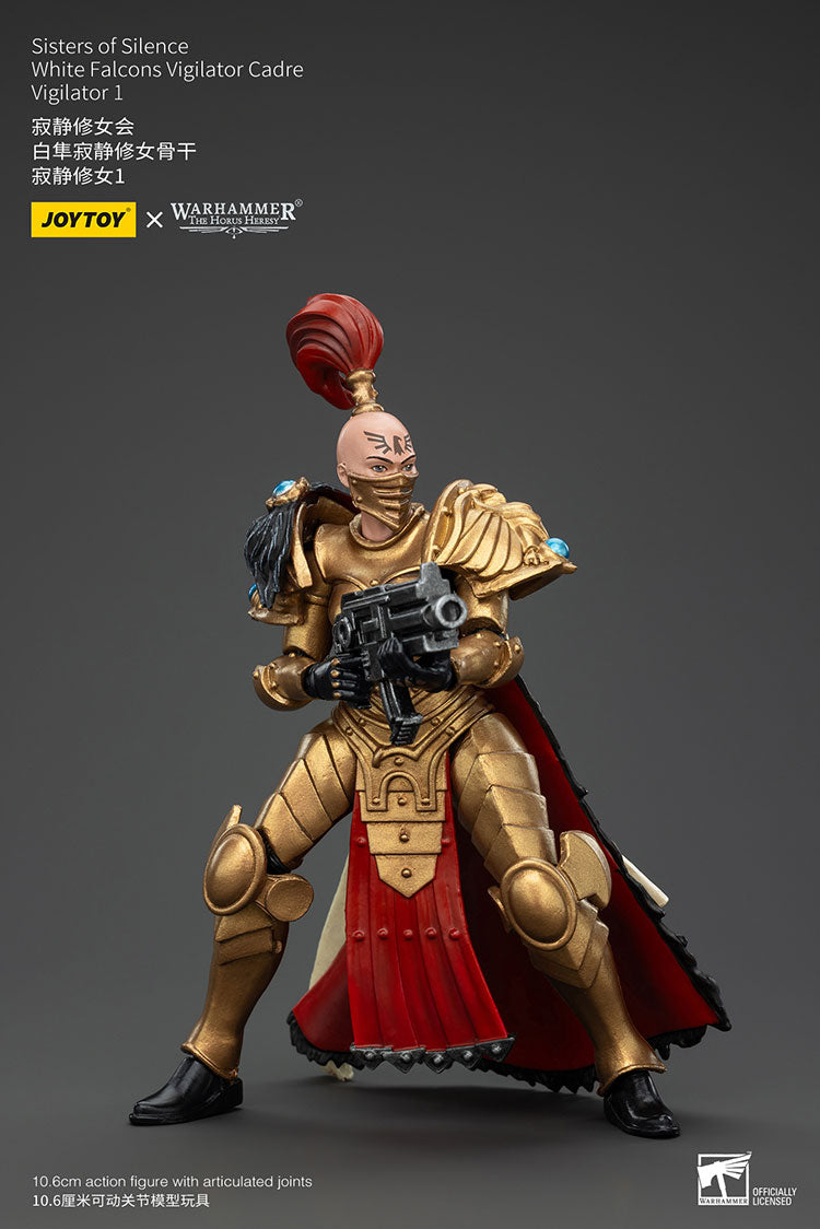 Joytoy 1/18 Warhammer The Horus Heresy Sisters of Silence - White Falcons Vigilator Cadre Vigilator