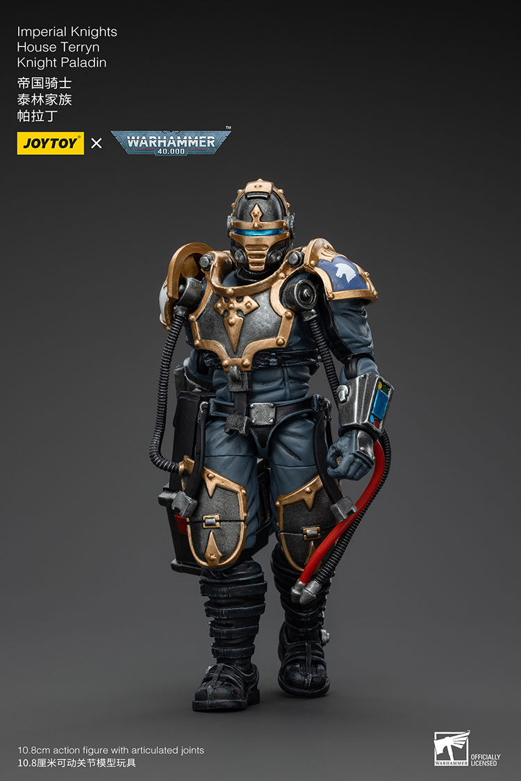 Joytoy 1/18 Warhammer 40k Imperial Knights House Terryn Knight Paladin
