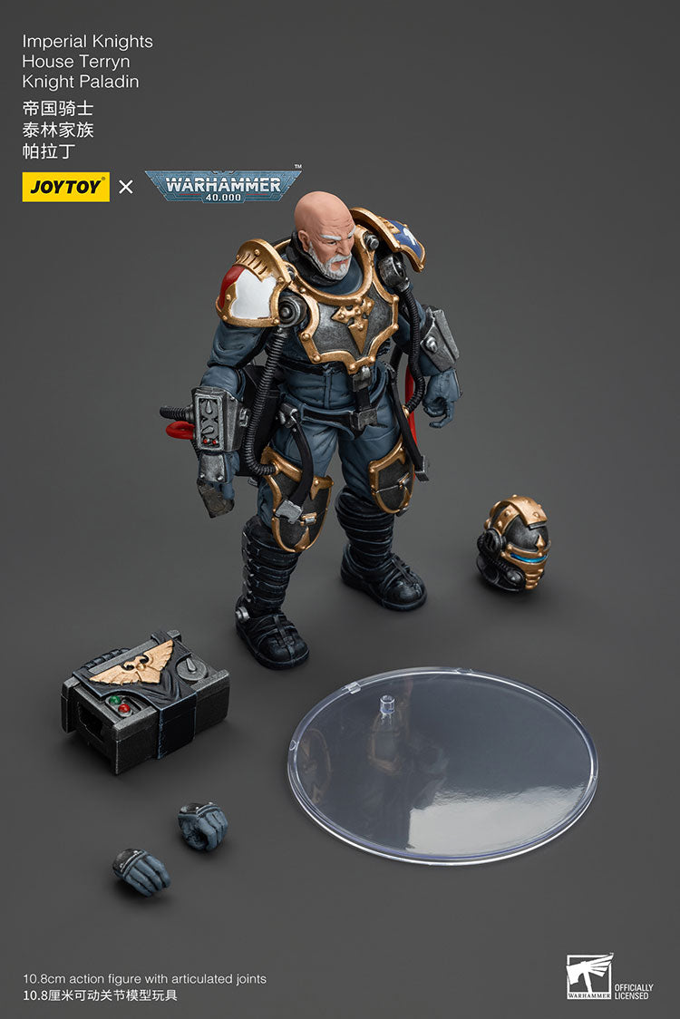 Joytoy 1/18 Warhammer 40k Imperial Knights House Terryn Knight Paladin