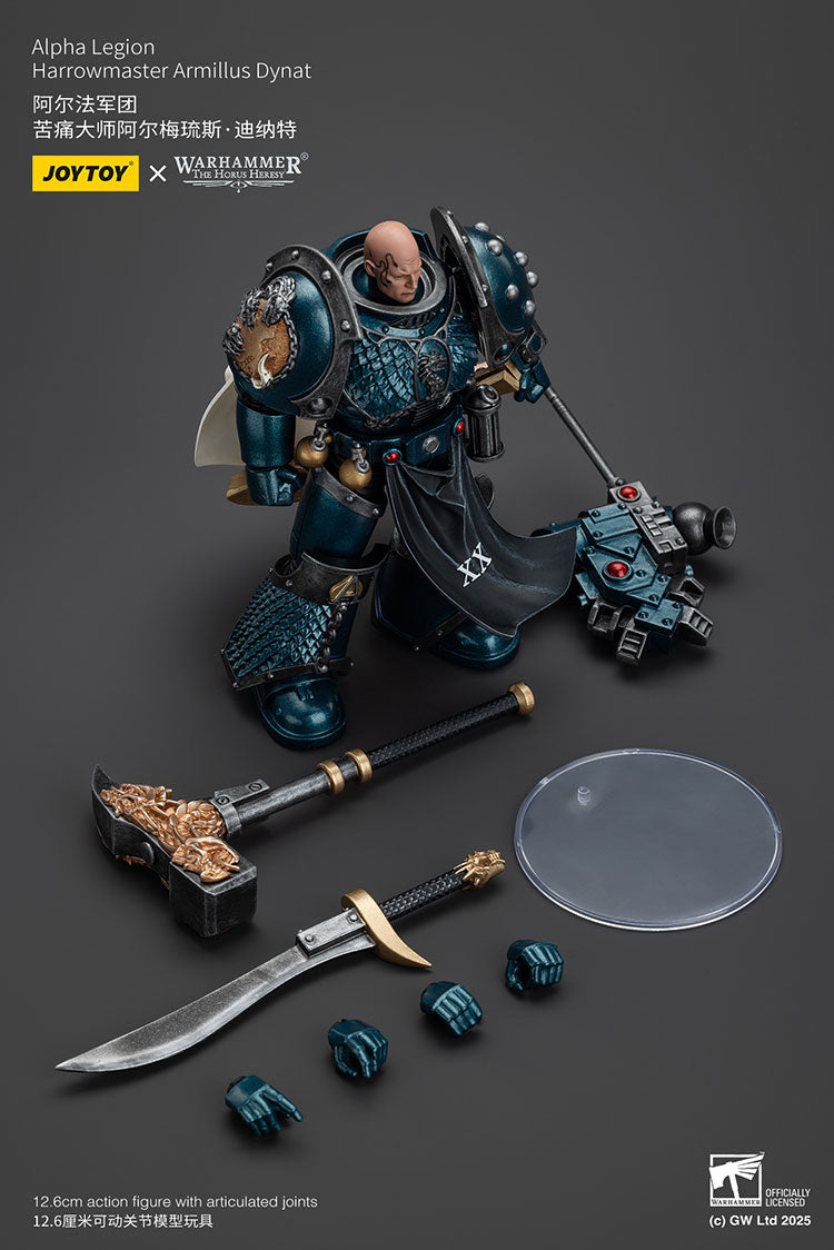 Joytoy 1/18 Warhammer The Horus Heresy Alpha Legion Harrowmaster Armillus Dynat