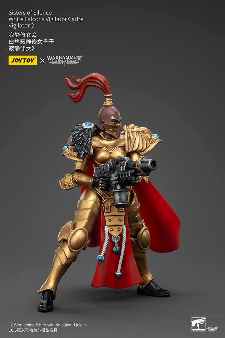 Joytoy 1/18 Warhammer The Horus Heresy Sisters of Silence - White Falcons Vigilator Cadre Vigilator