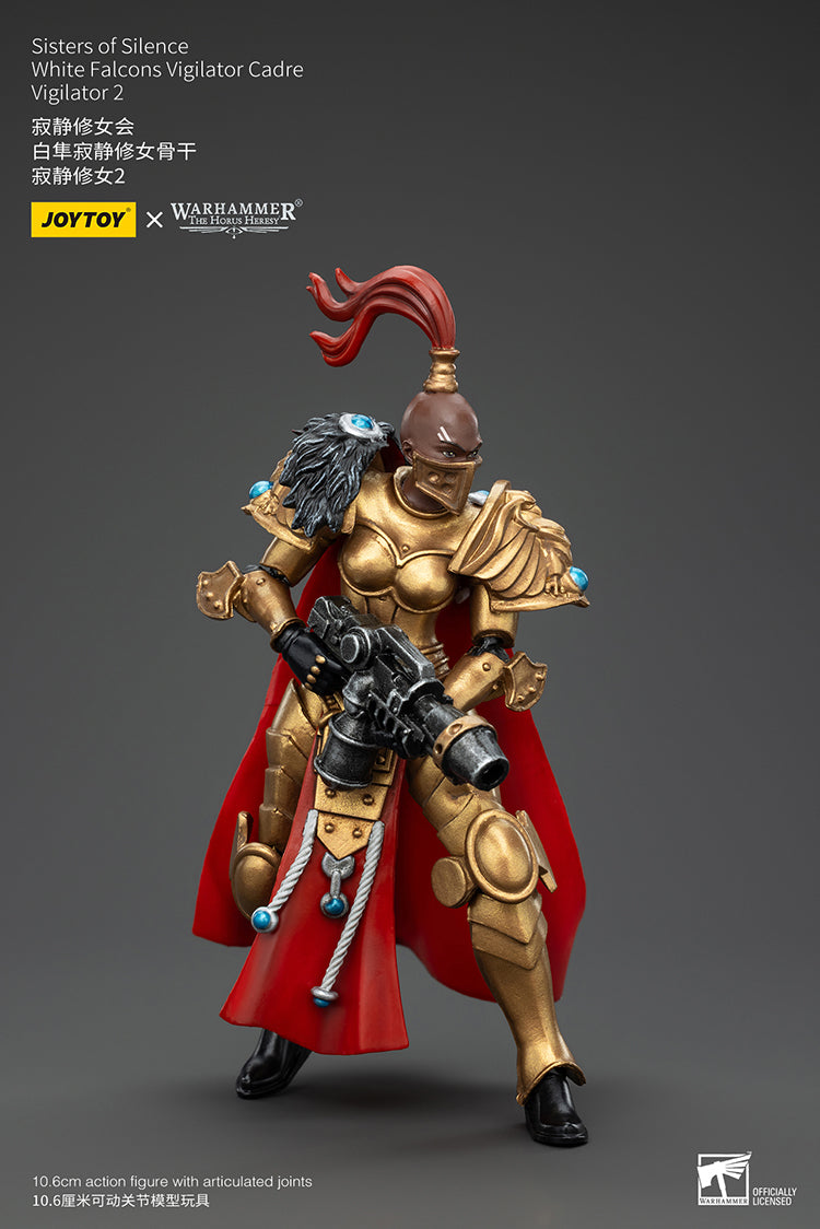 Joytoy 1/18 Warhammer The Horus Heresy Sisters of Silence - White Falcons Vigilator Cadre Vigilator