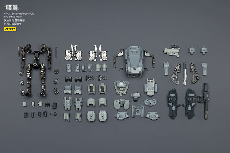 Joytoy 1/25 Dark Source APOC Series Bedrock Fury Fire Strike Mech ST-8618