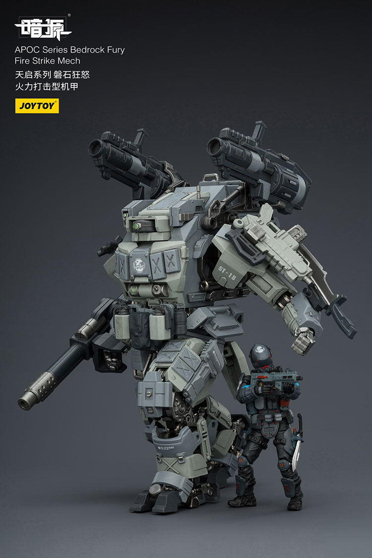 Joytoy 1/25 Dark Source APOC Series Bedrock Fury Fire Strike Mech ST-8618