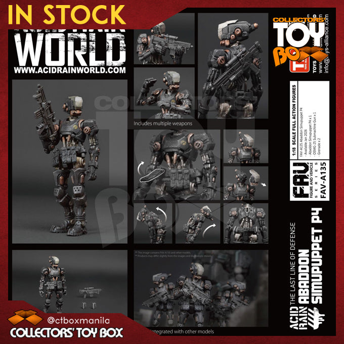 Acid Rain FAV-A135 Abaddon Simupuppet P4