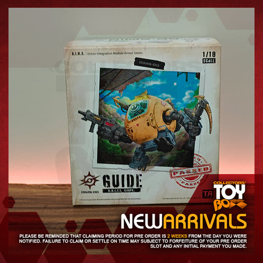 Toys Alliance 1/18 DIMS-00 DRIFT Guide