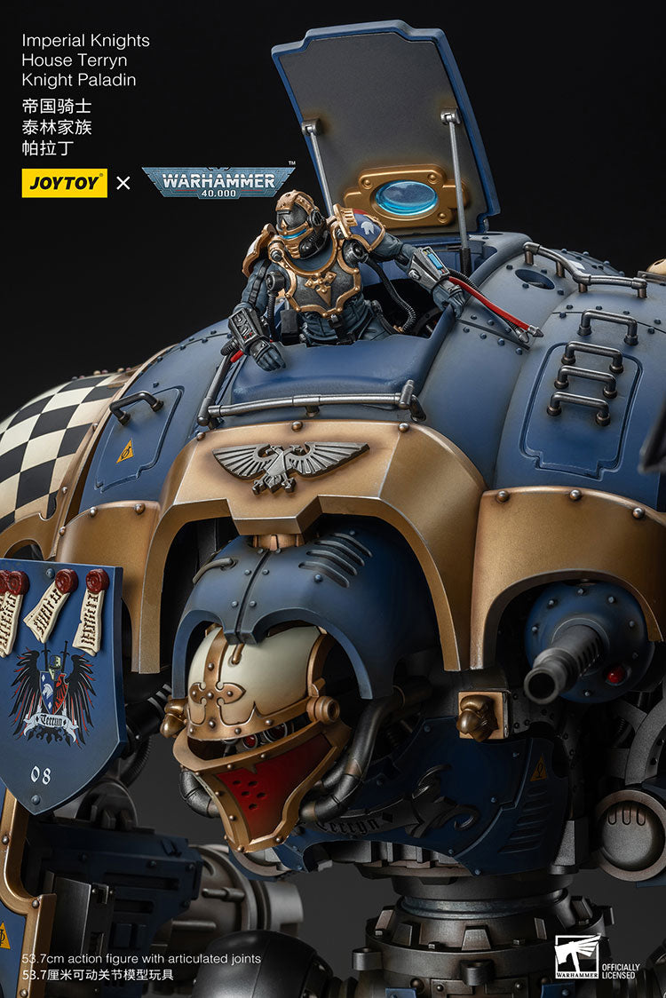 Joytoy 1/18 Warhammer 40k Imperial Knights House Terryn Knight Paladin