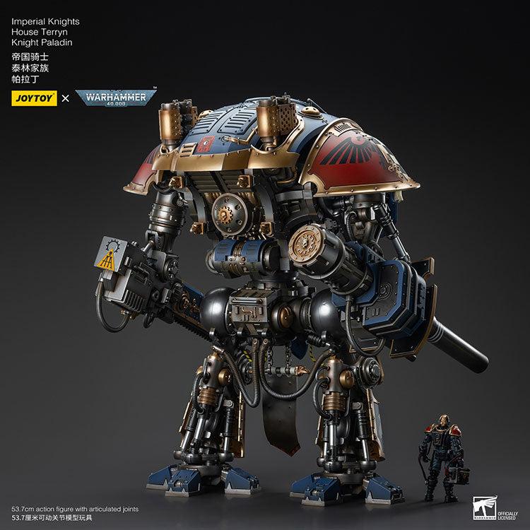 Joytoy 1/18 Warhammer 40k Imperial Knights House Terryn Knight Paladin