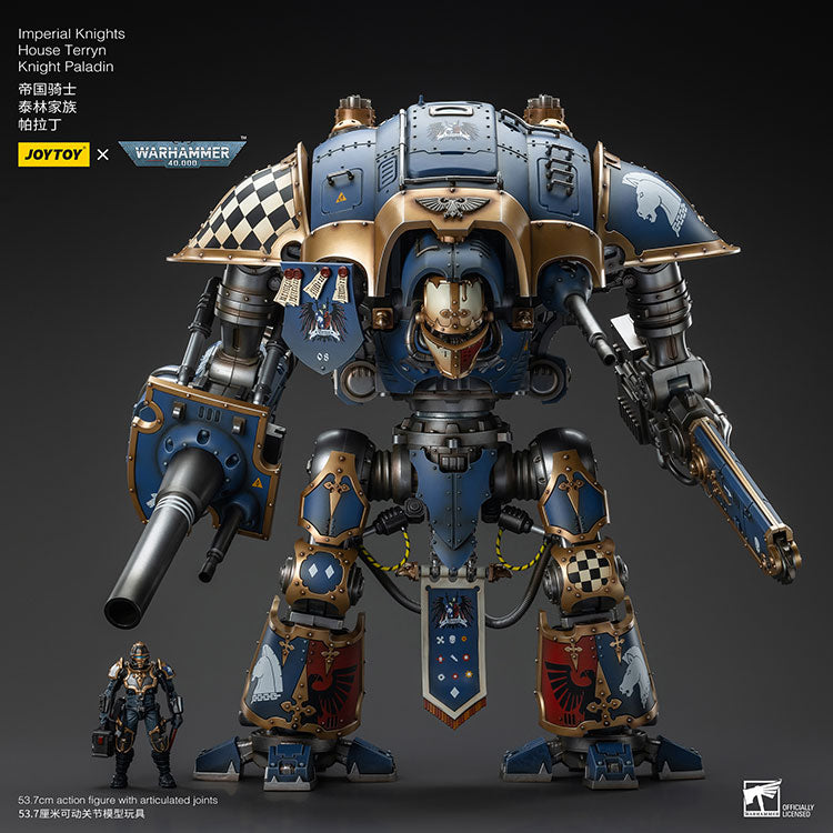 Joytoy 1/18 Warhammer 40k Imperial Knights House Terryn Knight Paladin