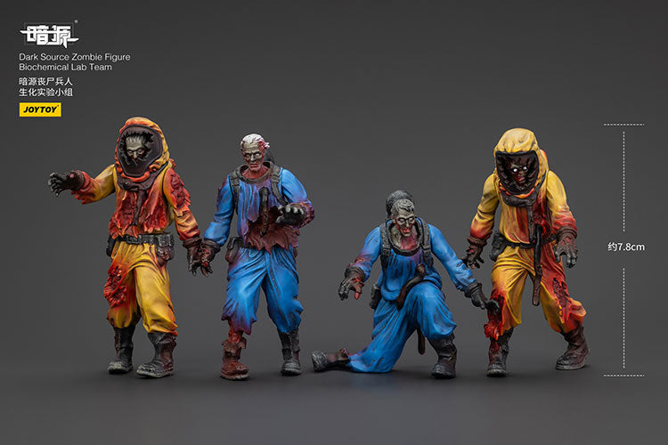 Joytoy 1/25 Dark Source Zombie Figure - Biochemical Lab Team