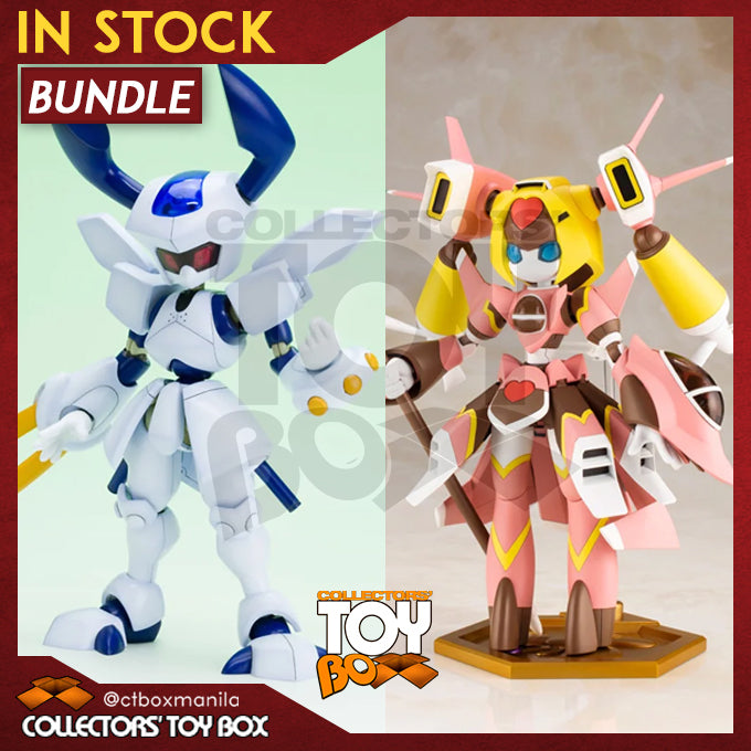[BUNDLE] Kotobukiya Medabots KWG-00M Head Scissors (Rokusho) + FSL01-F Fancyaile [Model Kit]