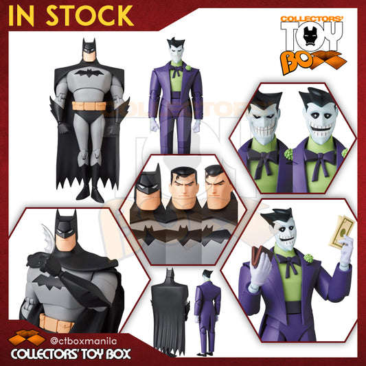 [BUNDLE] Mafex DC The New Batman Adventures - Batman + Joker