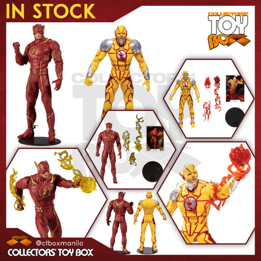 [BUNDLE] McFarlane Toys DC Injustice 2 Flash + Reverse Flash