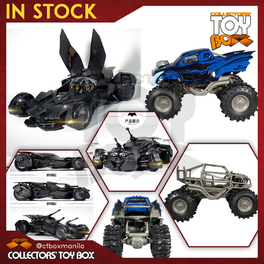 [BUNDLE] Xiwanshe DC Justice League Batmobile + McFarlane Toys DC Batmobeast