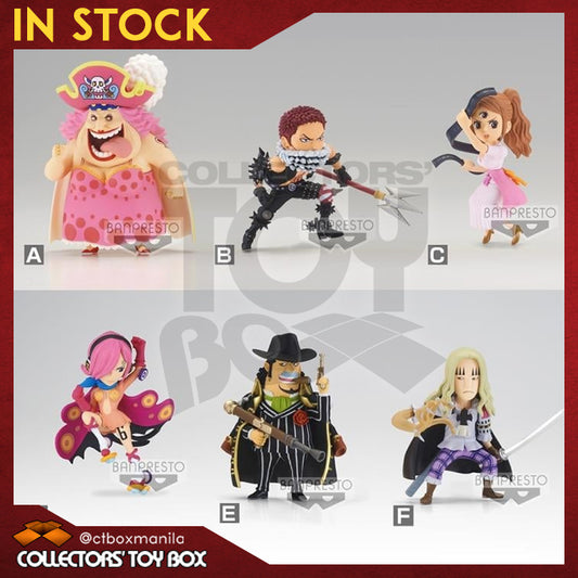 Banpresto World Collectable Figure Palm-Sized Treasure One Piece The Great Pirates 100 Landscapes Volume 9 (Set of 6)