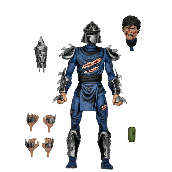Neca Ultimate Teenage Mutant Ninja Turtles - Damaged Shredder (Mirage Comics)