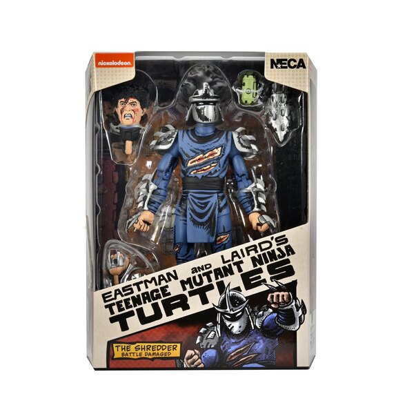 Neca Ultimate Teenage Mutant Ninja Turtles - Damaged Shredder (Mirage Comics)