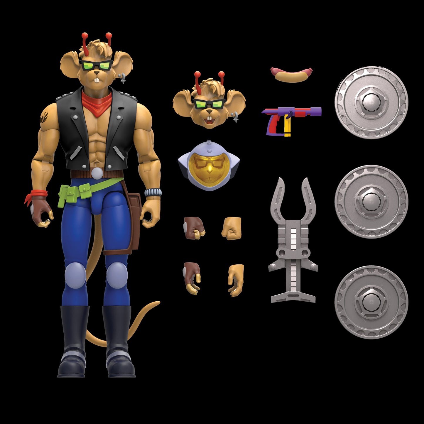 Nacelle Company Biker Mice from Mars [Throttle / Modo / Vinnie]