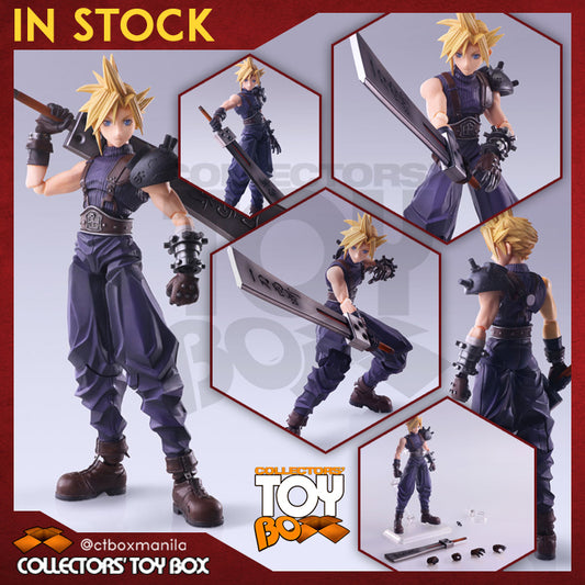 Bring Arts Final Fantasy VII - Cloud Strife Hardedge Version [Dented Box]