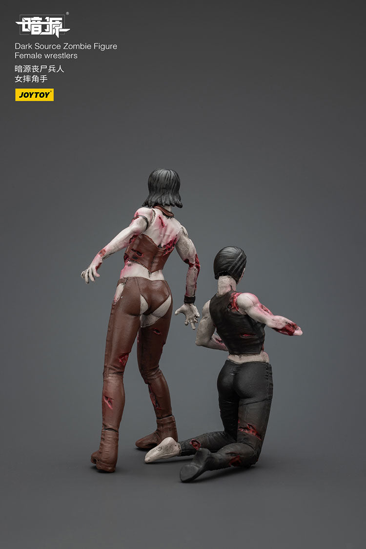 Joytoy 1/25 Dark Source Zombie Figure - Female Wrestlers