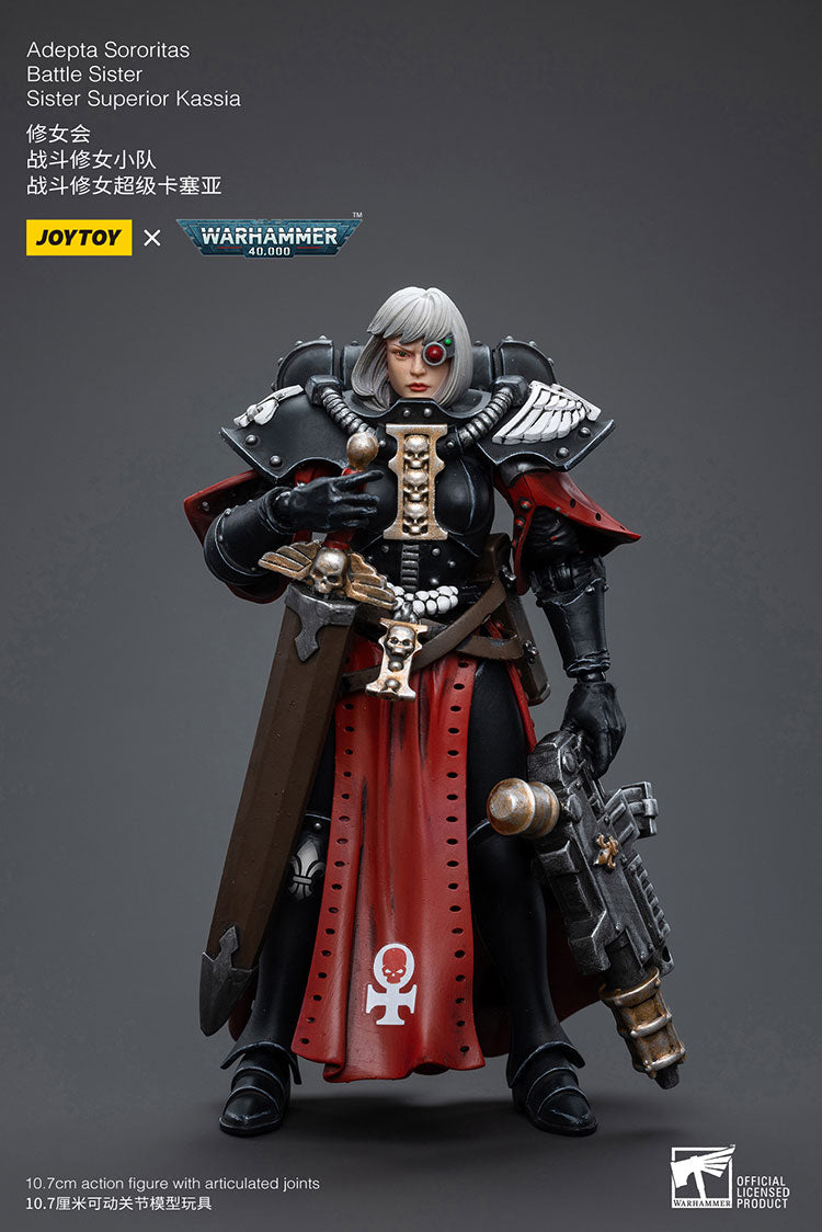 Joytoy 1/18 Warhammer 40K Adepta Sororitas Battle Sister Sister Superior Kassia