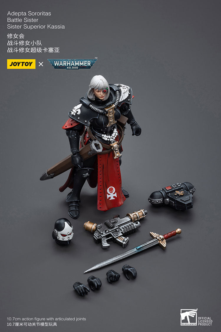 Joytoy 1/18 Warhammer 40K Adepta Sororitas Battle Sister Sister Superior Kassia