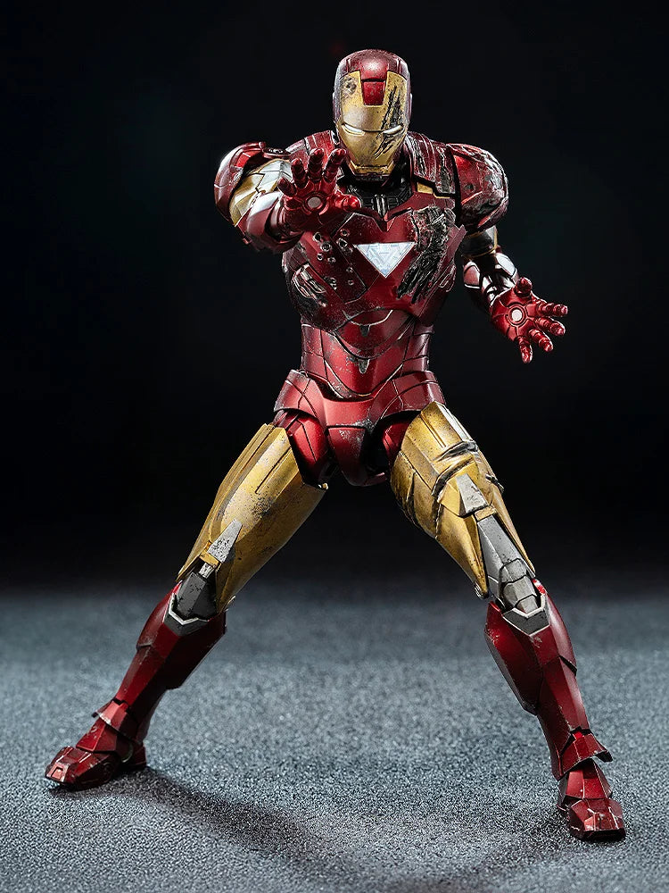 ThreeZero DLX Marvel The Infinity Saga - Iron Man Mark 6 (Battle Damaged)