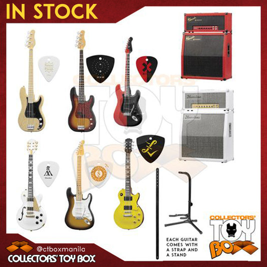F Toys Rock Mono 1/12 Instrument Model (Set of 8)