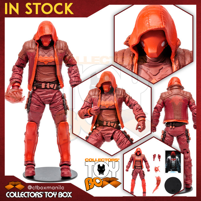 McFarlane Toys DC Batman Arkham Knight - Red Hood Gold Label (Monochromatic)