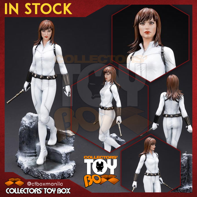 Kotobukiya Artfx Premier Marvel Black Widow White Costume Limited Edition